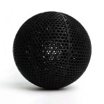 3D打印篮球-舒适手感，静音镂空设计，无需充气