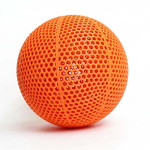 3D打印篮球-舒适手感，静音镂空设计，无需充气