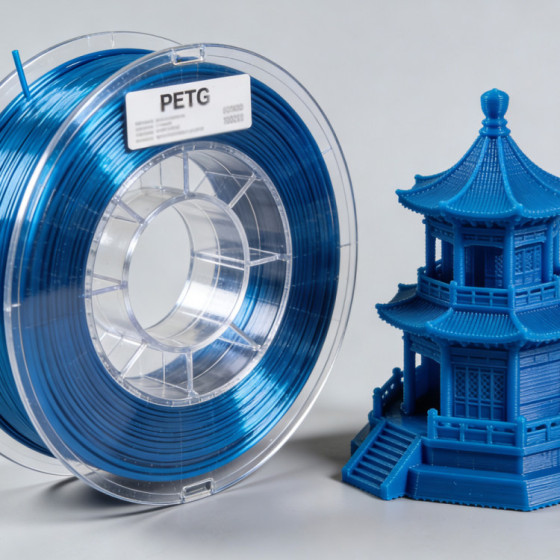 3D打印耗材 PETG 高强度 高韧性 不易翘边